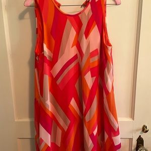 Retro, flowy Calvin Klein dress!